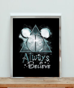 Always Believe Harry Potter Aesthetic Wall Poster