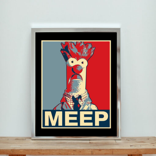 Beaker Meep Aesthetic Wall Poster