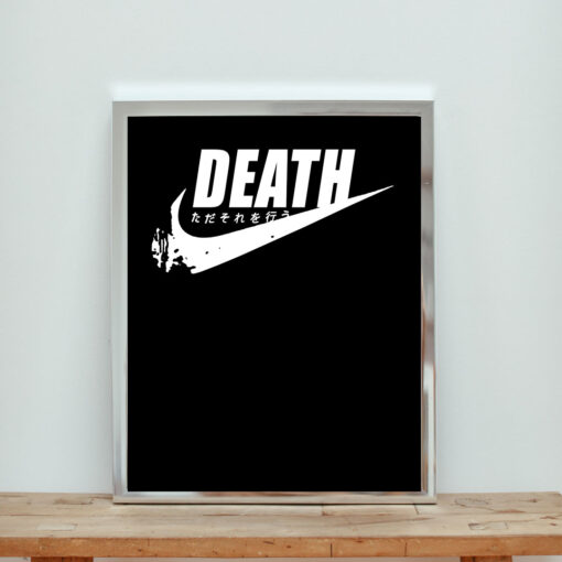 Death Girl Aesthetic Wall Poster