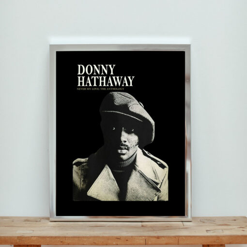 Donny Hathaway Aesthetic Wall Poster