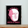 Epictetus Quote No Man Is Free Aesthetic Wall Poster