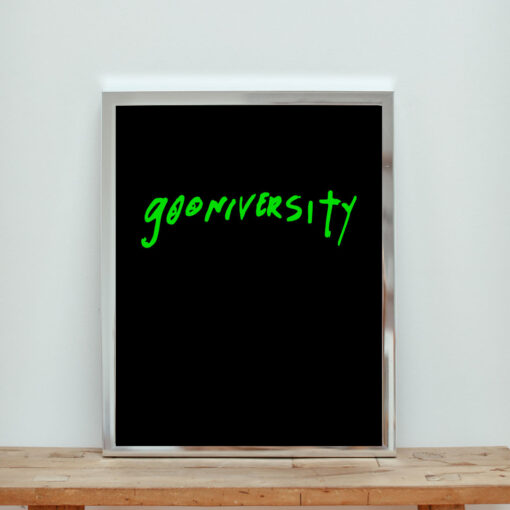 Gooniversity Pete Davidson Aesthetic Wall Poster