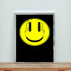 Headphone Happy Smile Face Bass Aesthetic Wall Poster