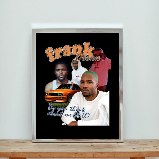 Inspired Rap Frank Ocean Tour Aesthetic Wall Poster