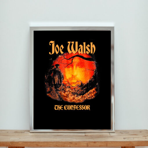Joe Walsh Aesthetic Wall Poster