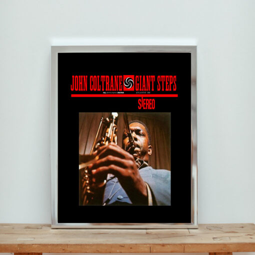 John Coltrane Jazz Aesthetic Wall Poster