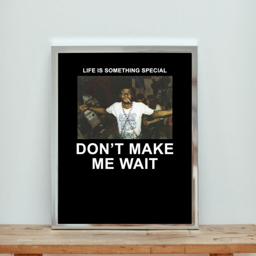 Larry Levan Don't Make Me Wait Aesthetic Wall Poster