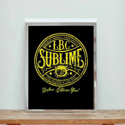 Lbc Sublime Aesthetic Wall Poster