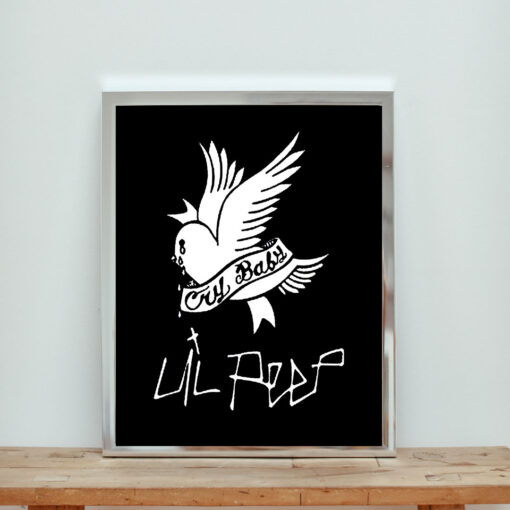 Lil Peep Crybaby Aesthetic Wall Poster