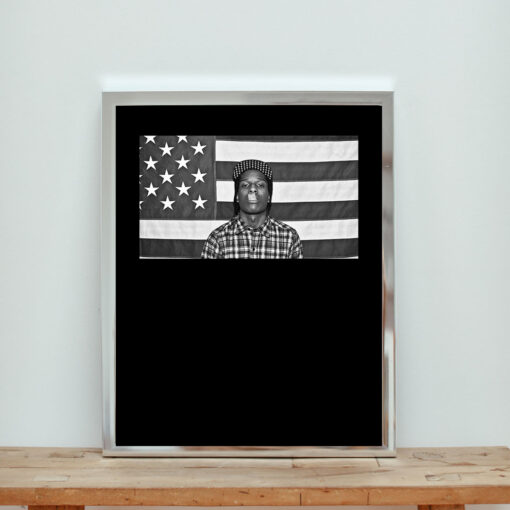 Live Love Asap Rocky Hip Hop Aesthetic Wall Poster