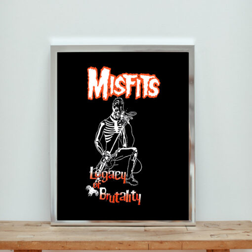 Misfits Legacy Of Brutality Aesthetic Wall Poster