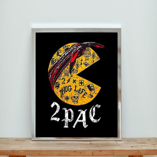 Pacman Aesthetic Wall Poster
