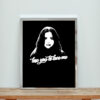 Selena Gomez Lose You To Love Me Black Aesthetic Wall Poster