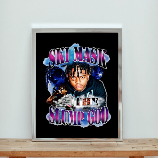 Ski Mask The Slump God Aesthetic Wall Poster