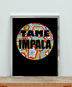 Tame Impala Psychadelic Aesthetic Wall Poster
