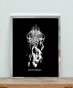 Taylor Swift Black Metal Aesthetic Wall Poster