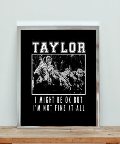 Taylor Swift Hardcore Aesthetic Wall Poster