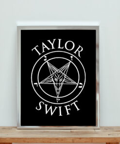 Taylor Swift Sigil Pentagram Aesthetic Wall Poster