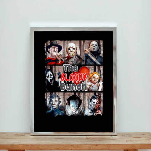 The Bloody Bunch Aesthetic Wall Poster