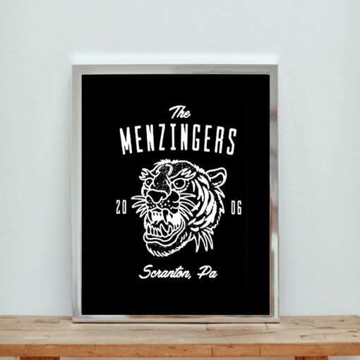 The Menzingers Tiger Aesthetic Wall Poster