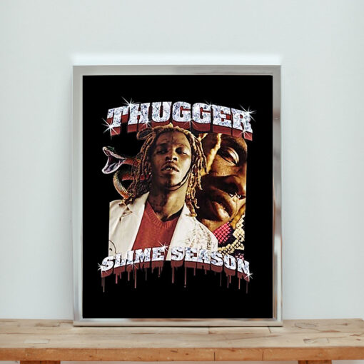 Thugger Slime Season Aesthetic Wall Poster