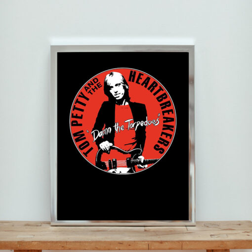 Tom Petty Heartbreakers Damn The Torpedoes Aesthetic Wall Poster
