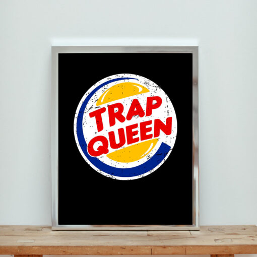 Trap Queen Aesthetic Wall Poster
