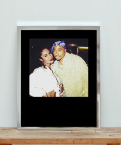 Tupac And Selena Quintanilla Aesthetic Wall Poster