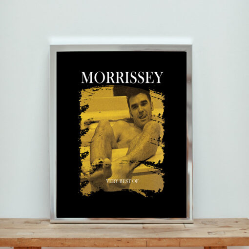 Very Best Of Morrissey Aesthetic Wall Poster