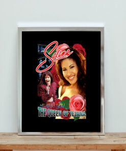 Vintage Selena Quintanilla 90s Aesthetic Wall Poster